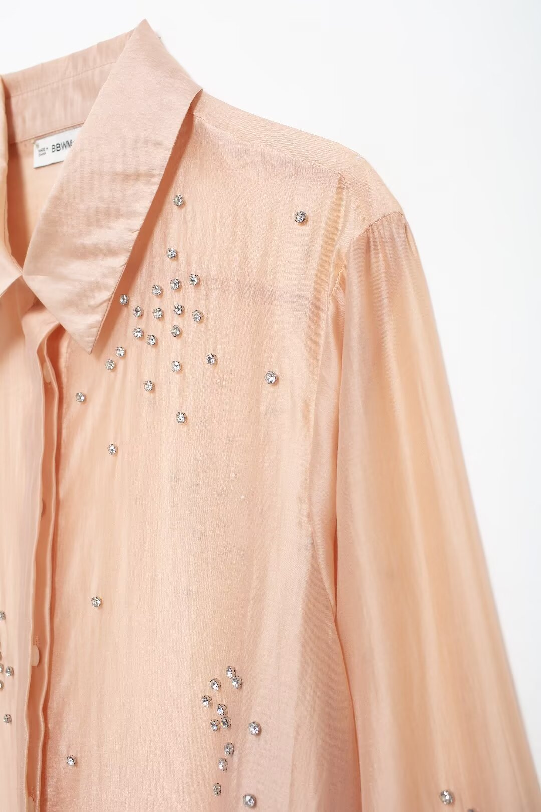 Women Clothing Classic Western All Matching Jewelry Embroidered Shirt - Wanita Store