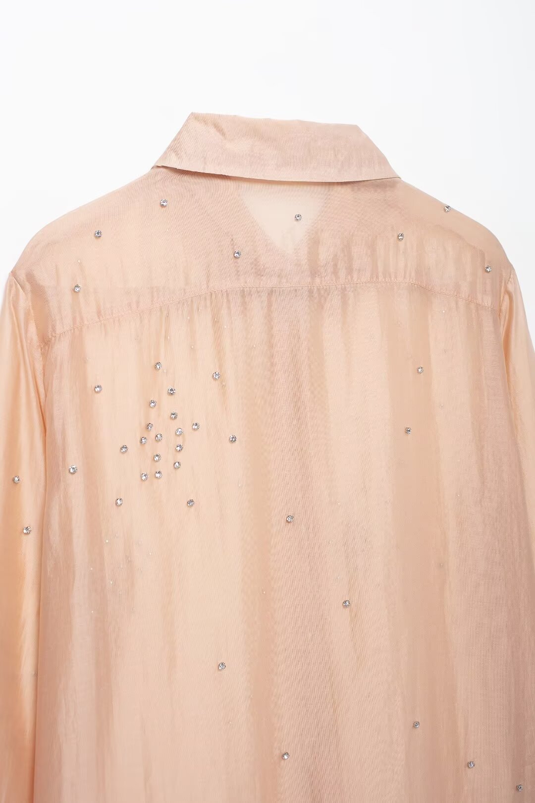 Women Clothing Classic Western All Matching Jewelry Embroidered Shirt - Wanita Store