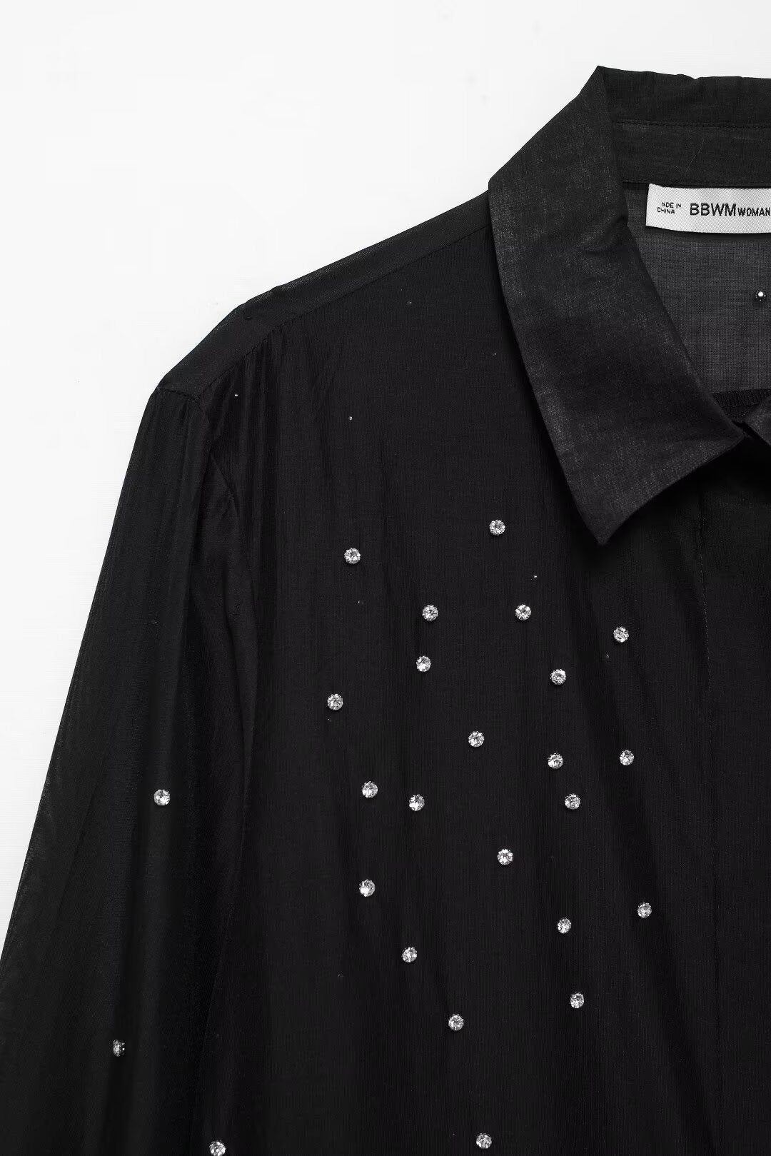 Fall Women Clothing Simple Jewelry Embroidery Shirt - Wanita Store