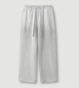 Pants-Light Gray Fleece-lined