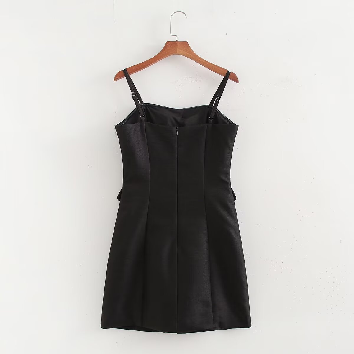 Women Clothing Fall Minimalist Jewelry Chanel Top Vest Skirt Two Piece Set - Wanita Store