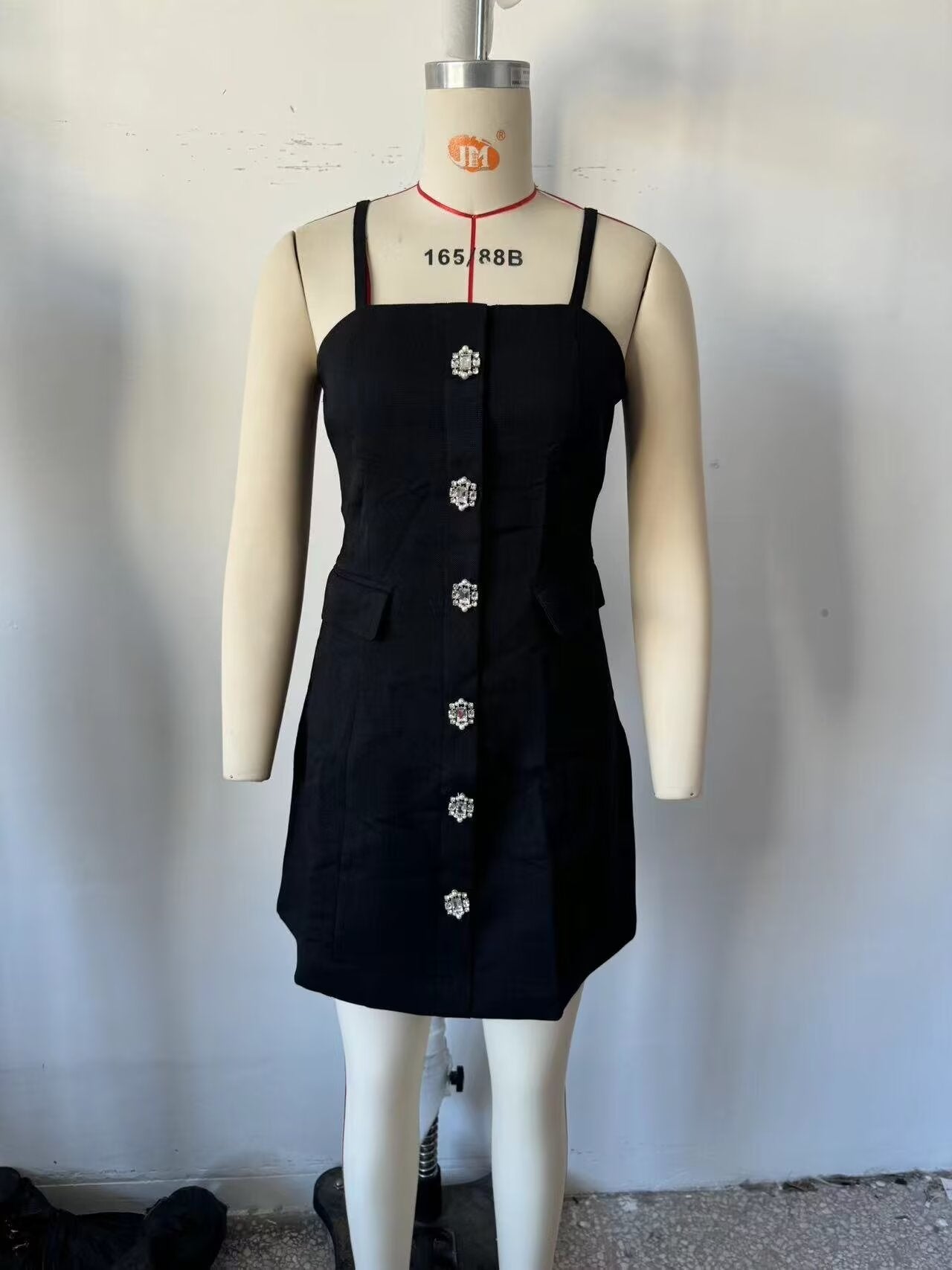 Women Clothing Fall Minimalist Jewelry Chanel Top Vest Skirt Two Piece Set - Wanita Store