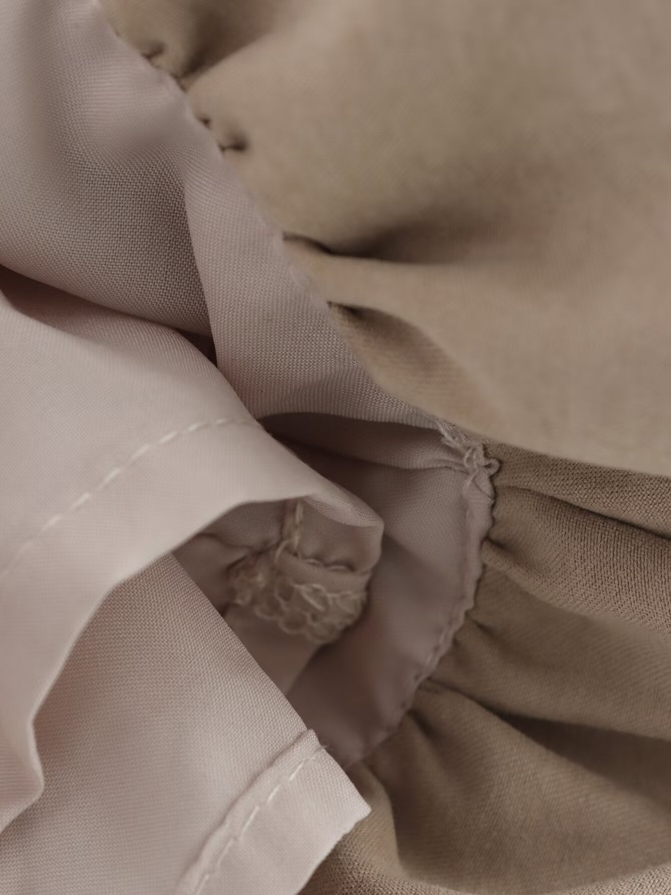 Women Clothing Summer Elastic Waist Pleated Lantern Skirt