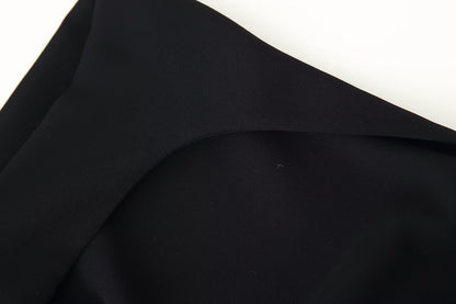 Summer Women Clothing Laminated Decoration Hanging Collar Maxi Dress Women - Wanita Store