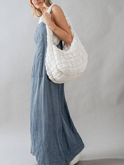Ladies Summer Dress Lace up Tooling Denim Washed Multi Pocket Dress - Wanita Store