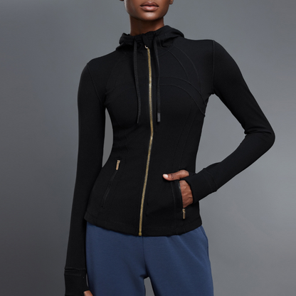Black Gold Zipper