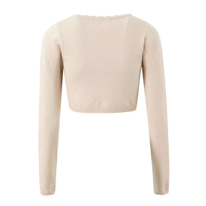 Knitted Cardigan Vest Dress Sets Women Modified Chest Waistline One Piece Long Sleeve Knitted Dress - Wanita Store