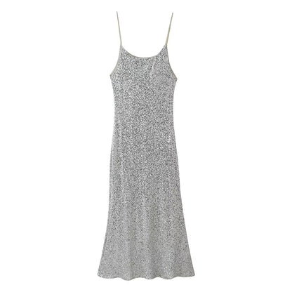 Women Clothing Top Sexy Beads Decoration Underwear Dress - Wanita Store