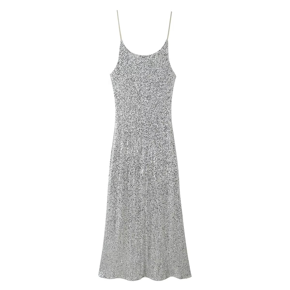 Women Clothing Top Sexy Beads Decoration Underwear Dress