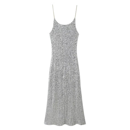 Women Clothing Top Sexy Beads Decoration Underwear Dress - Wanita Store