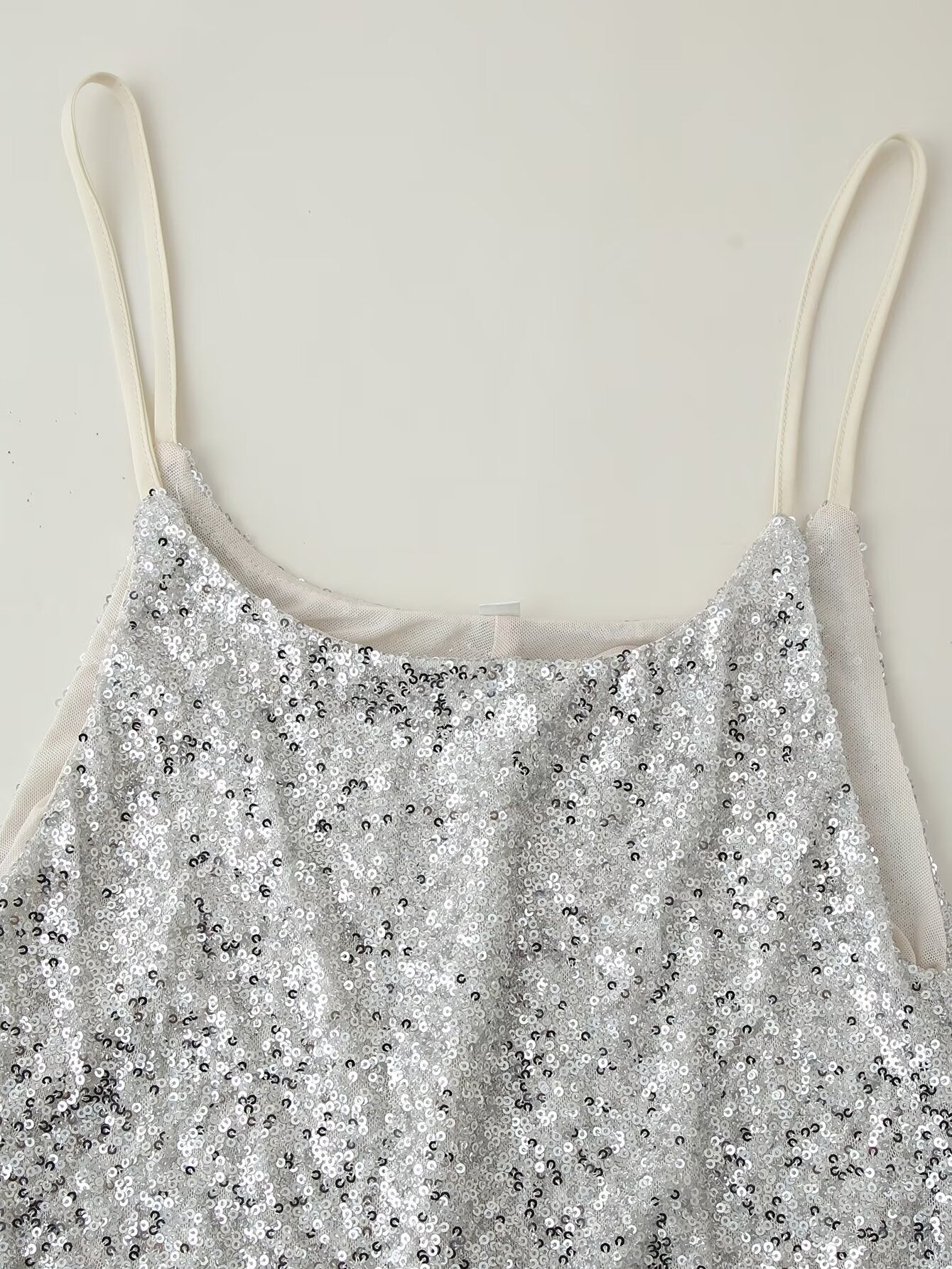 Women Clothing Top Sexy Beads Decoration Underwear Dress