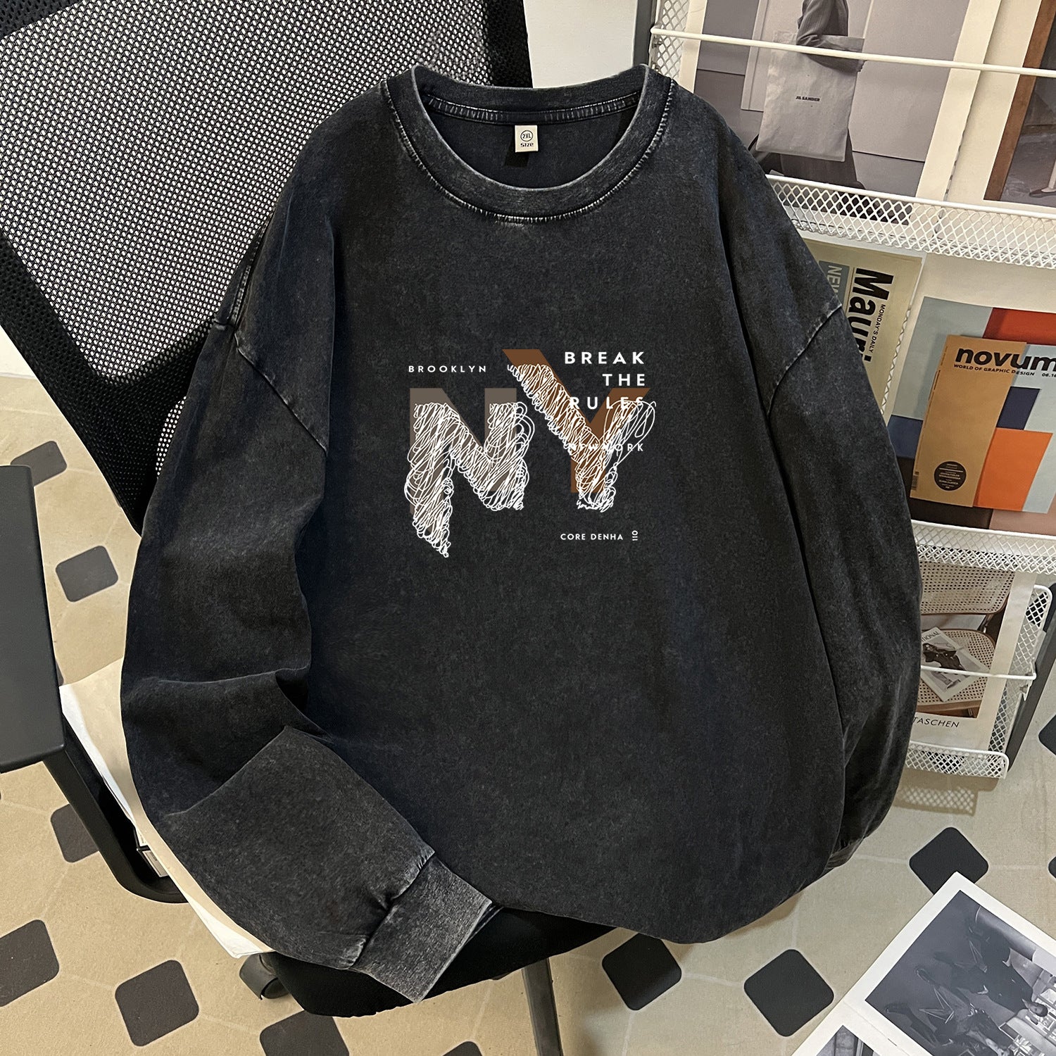Washing black