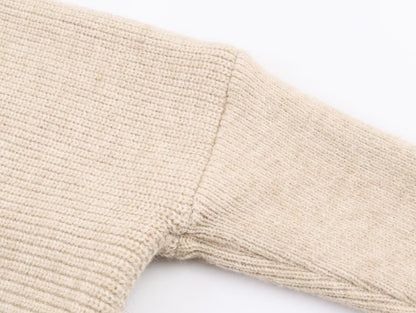 Irregular Asymmetric Turtleneck Long Sleeved Sweater Women Winter Furry Stitching Loose Sweater Top - Wanita Store