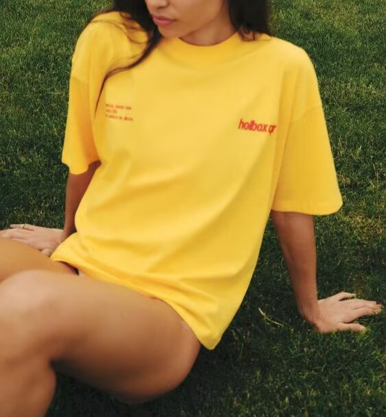 Vêtements femme T-shirt d'été décontracté en coton à imprimé lettres