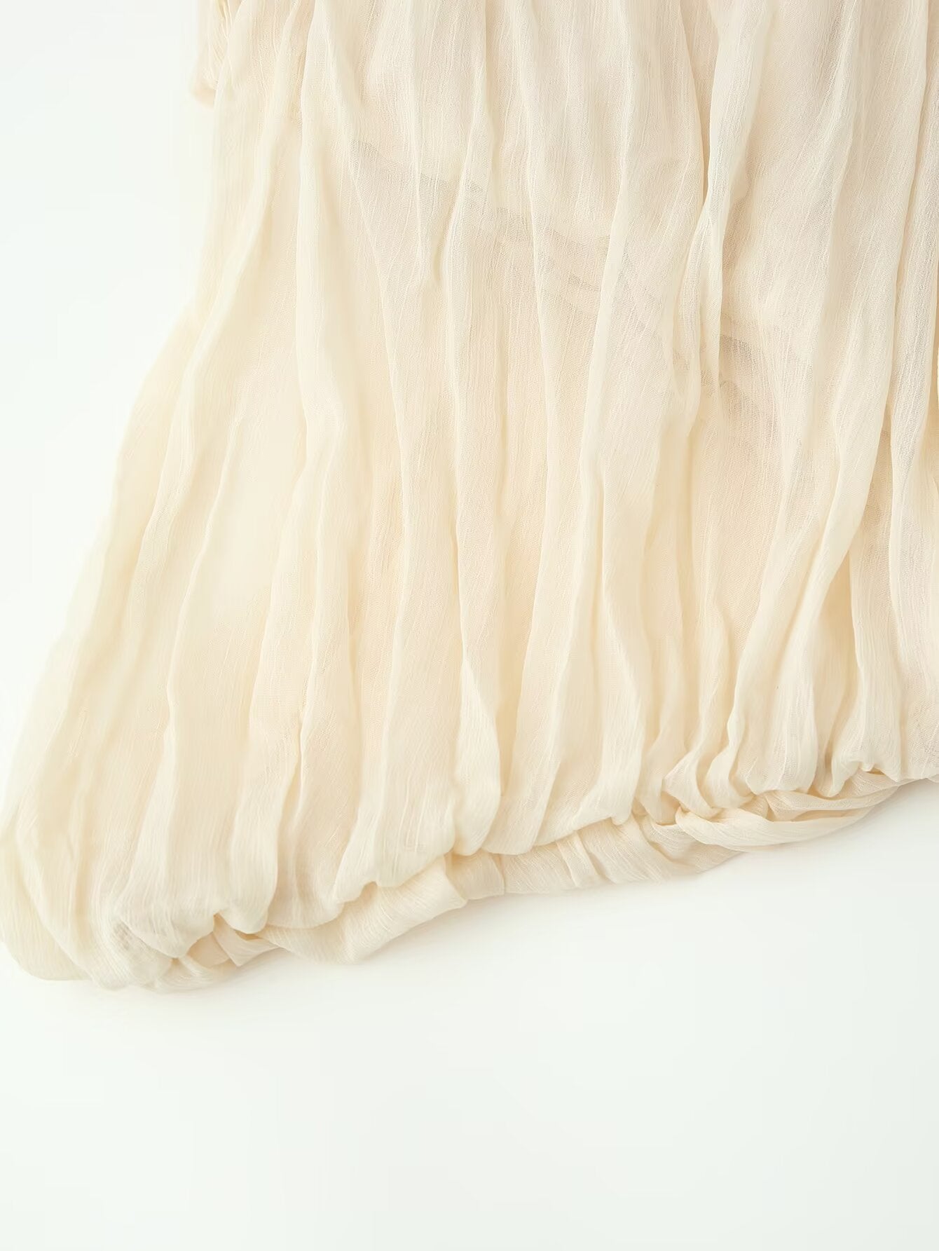 Chemise Femme Printemps Été Épaules Rembourrées Plissée Tout Assorti Bureau