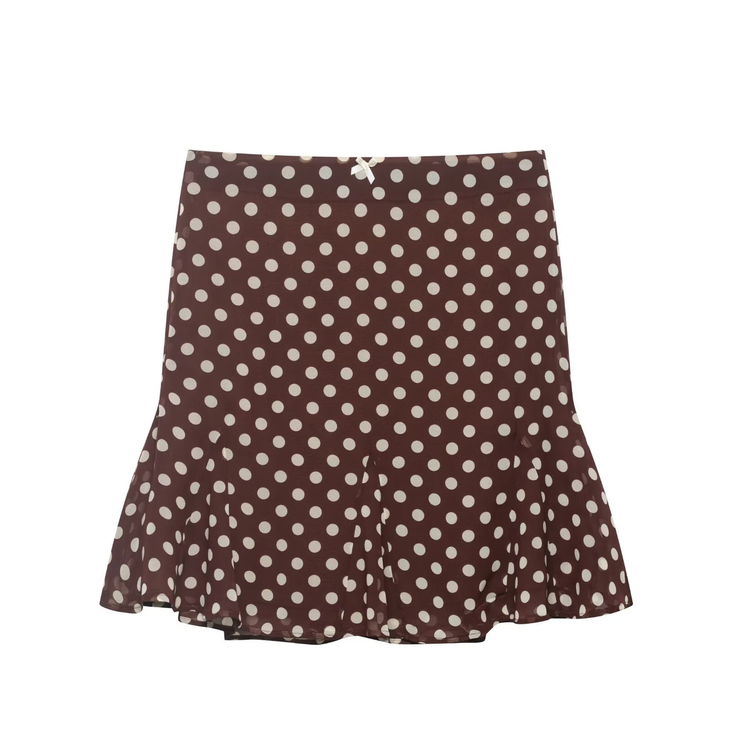 Brown polka dots