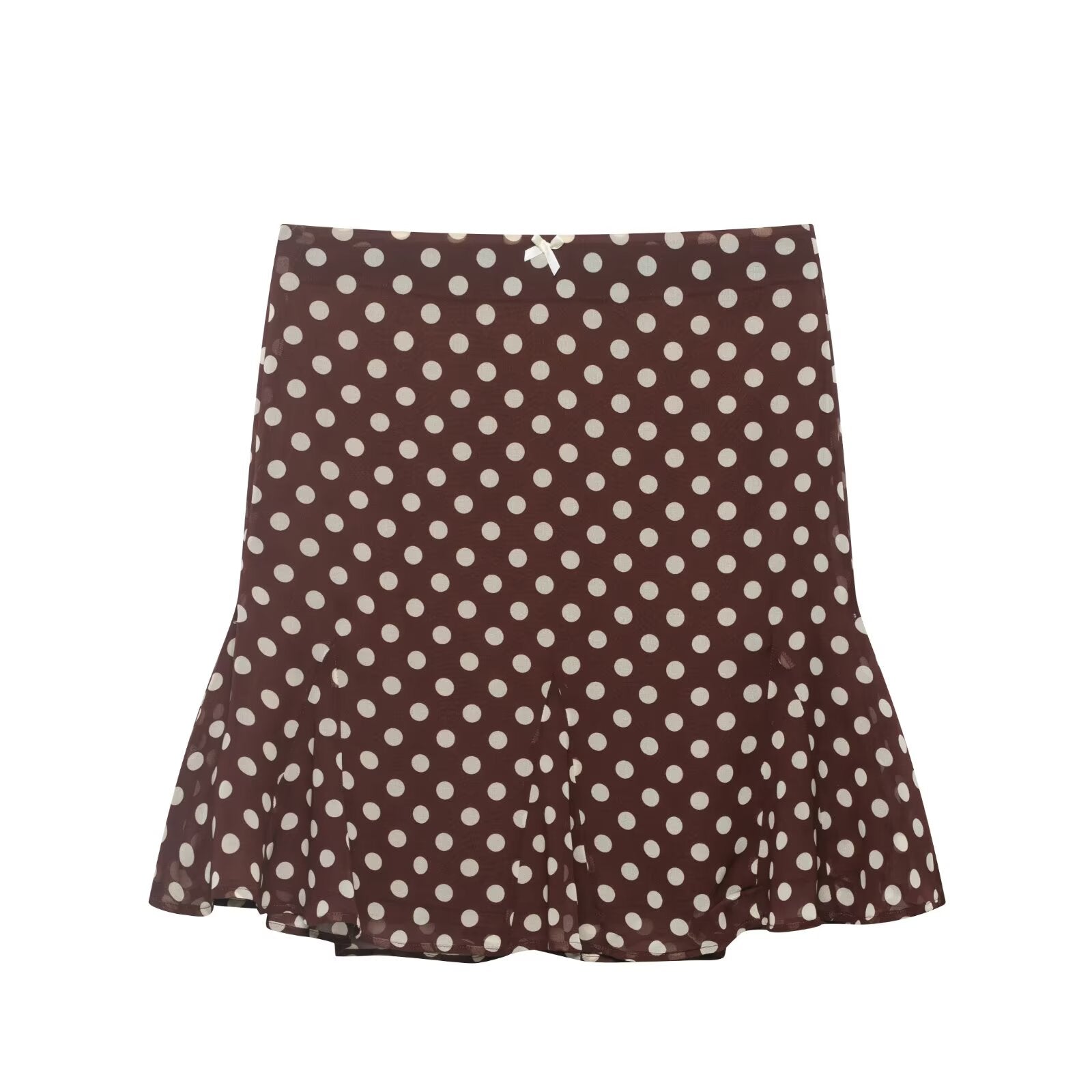 Brown polka dots