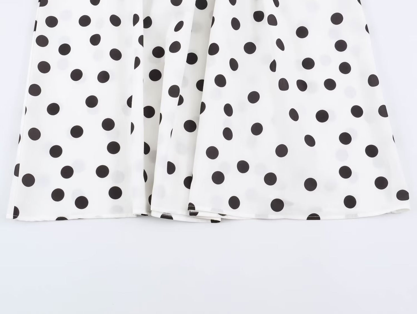 Summer All Match Graceful Fashionable Women Clothing Polka Dot Brace Midi Dress