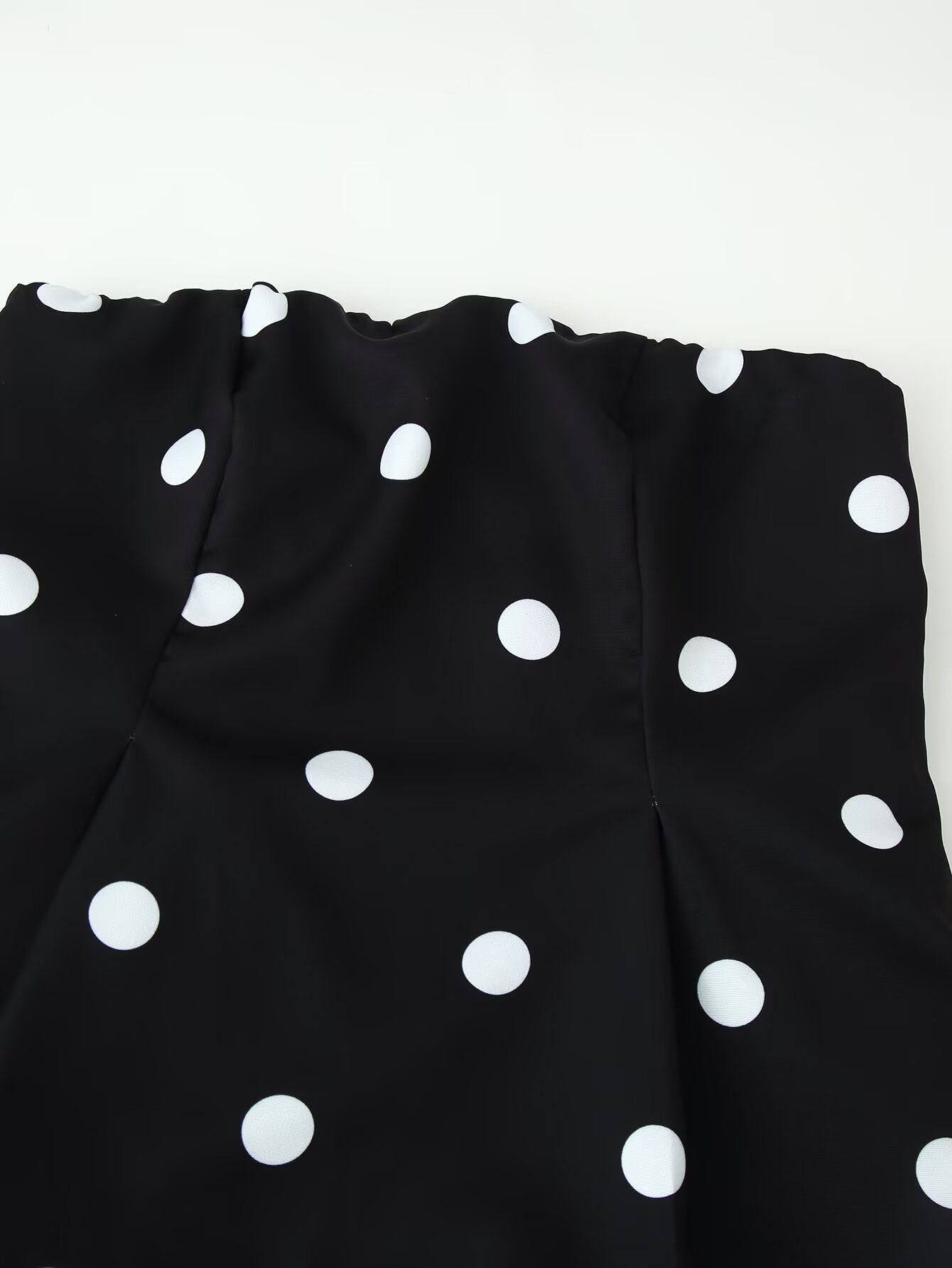 Women Clothing Summer Fashionable Sexy Figure Flattering Backless Polka Dot Tube Top Jumpsuit