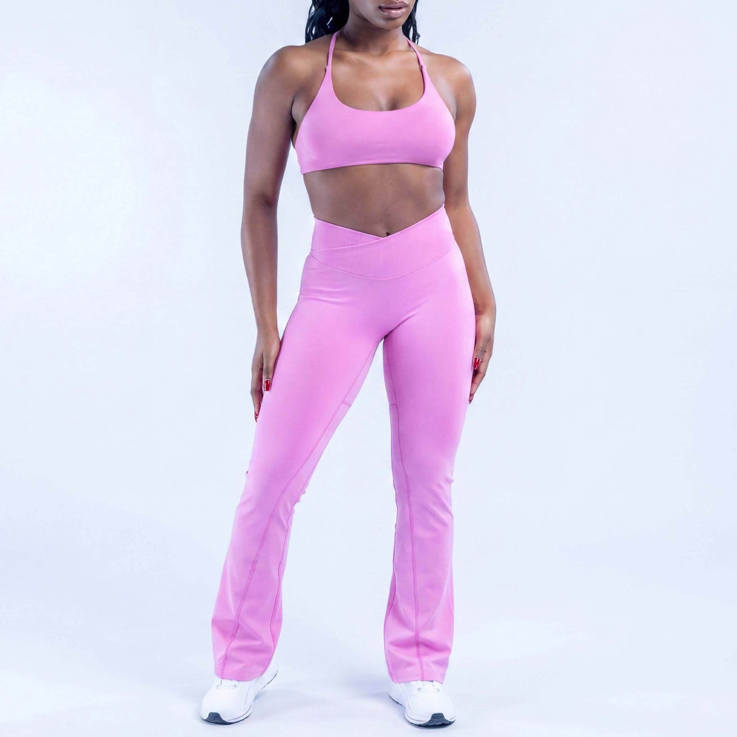 Back Shaping Shockproof Push up Workout Women Quick Drying Outdoor Sports Seamless Yoga Set