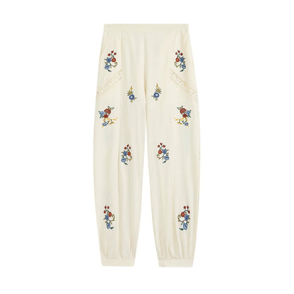 Summer Women Clothing Casual Loose Vest Top Pants Sets