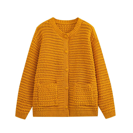 Gilet uni décontracté simple pour femme printemps