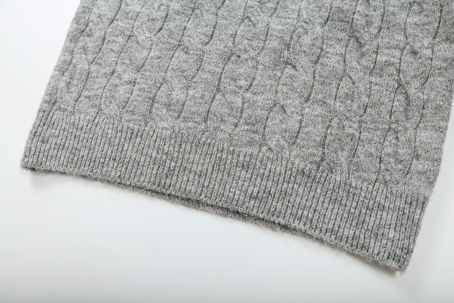Sweater Thickened Thermal Base Knitwear Autumn Winter Collared Brand Top
