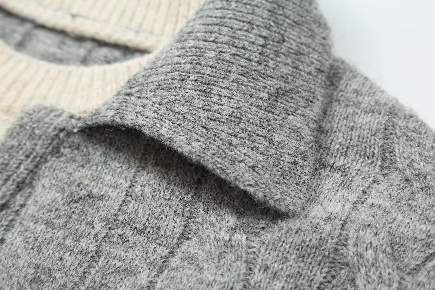 Sweater Thickened Thermal Base Knitwear Autumn Winter Collared Brand Top