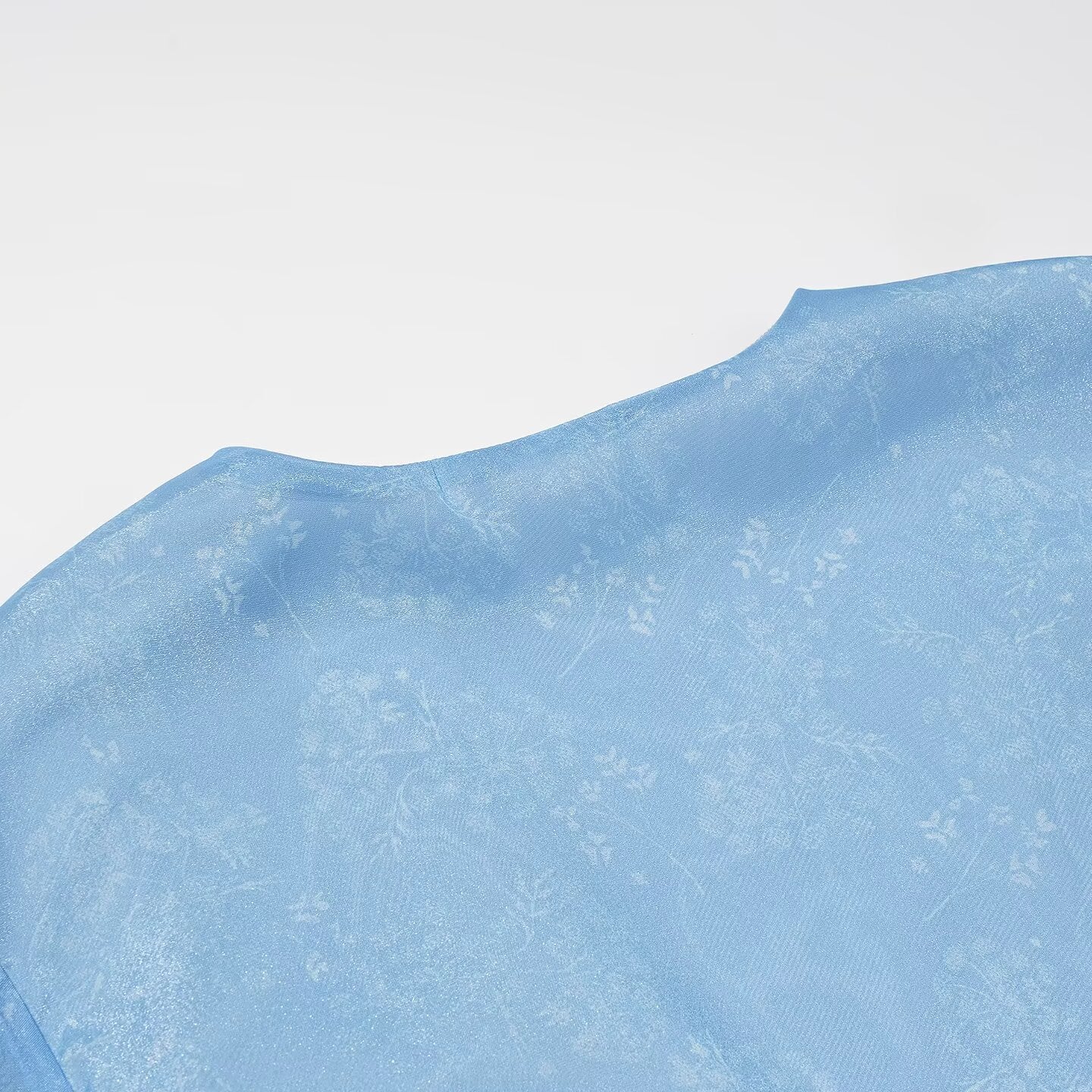 Waist Controlled Long Sleeves Ruffled Short Dress Early Autumn