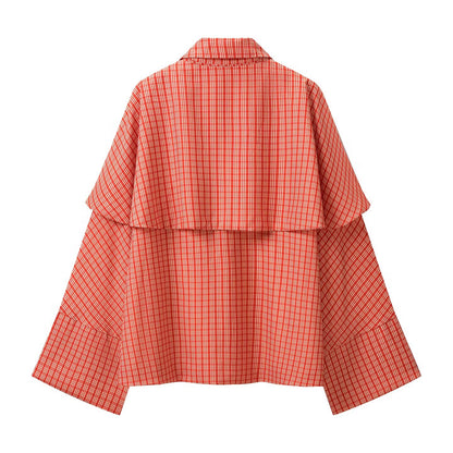 Women Clothes Spring Casual Loose Lace up Shawl Set for Women
