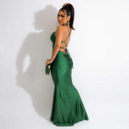 Women Clothing Popular Sexy Slim Dress Sling Skinny Sheath Dress - Wanita Store