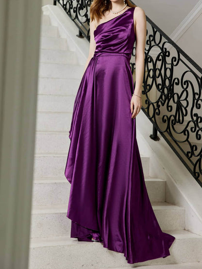 Women Sling Wedding Bridesmaid Dress Cocktail Party Evening Maxi Dress Pure - Wanita Store