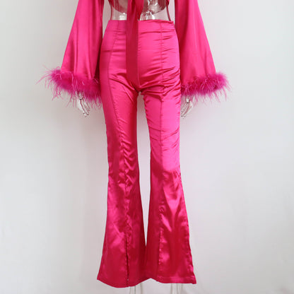 Rose Red Pants