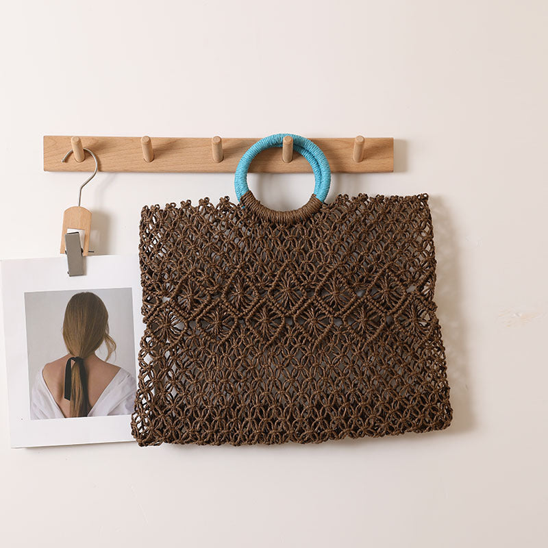 Blue Handle Within Paper String