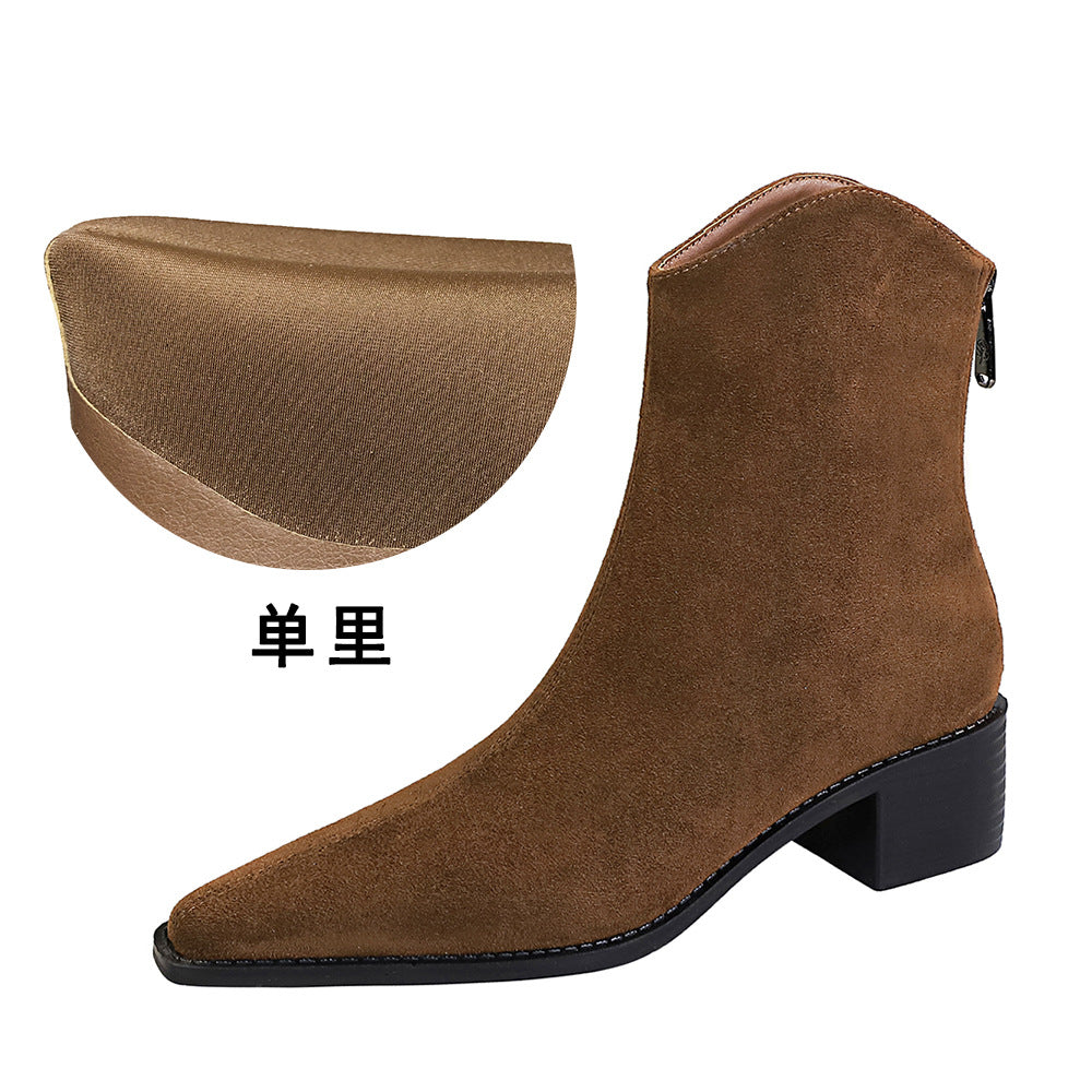 Dark brown with thin lining