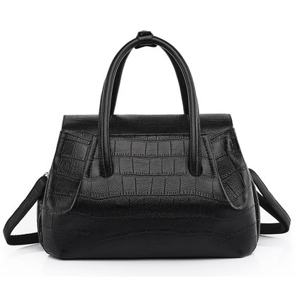 Handbag Large Capacity Bag Women All Match High Grade Women Bag Crocodile Pattern Tote Bag Shoulder Crossbody - Wanita Store