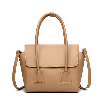 Handbag Smiling Face Bag High-Grade Large Capacity Office Women Bag Simple Texture Shoulder Messenger Bag for Women - Wanita Store