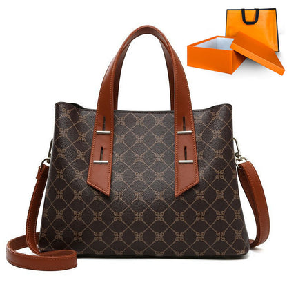 Brown Orange Gift Box