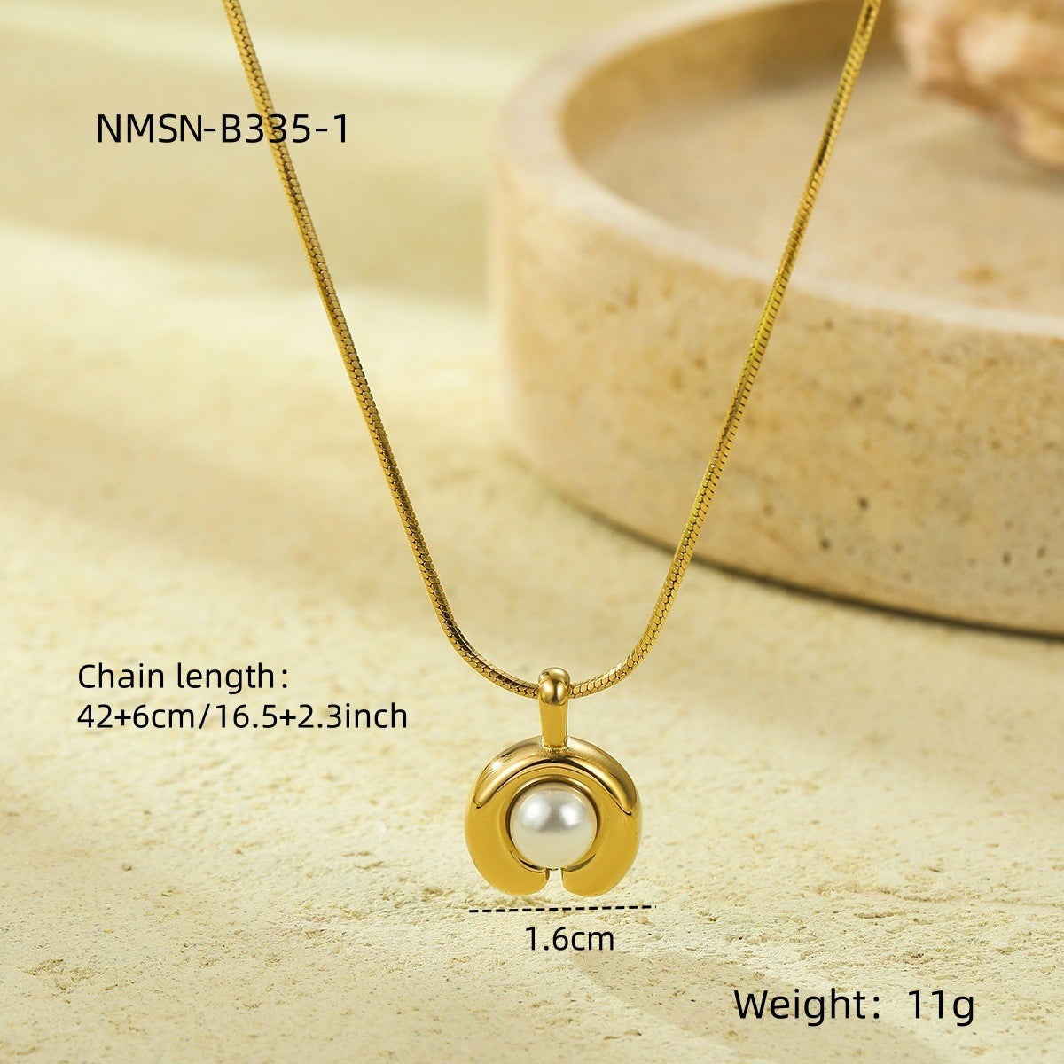 NMSN-B335-1 Gold