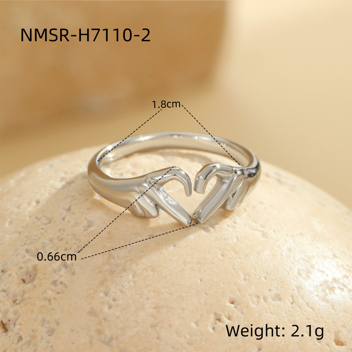 Steel Large Ring