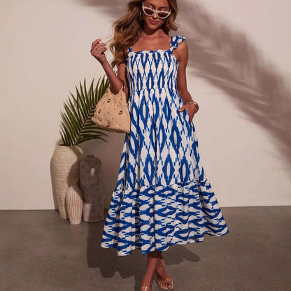 Blue and White Pattern