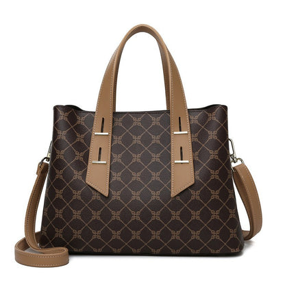 Women Bag Tote Bag Simple Large Capacity Women Cross Body Bag High Grade Soft Leather Handbag - Wanita Store