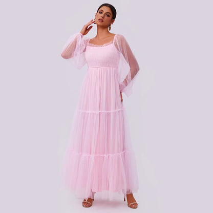 Women Sweet Daily Mesh Tutu Dress - Wanita Store