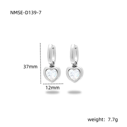 Steel Color White Diamond