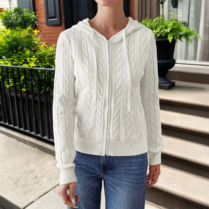 Casual Wool Long Sleeved Sweater Sweaters Women Clothing Autumn Winter - Wanita Store