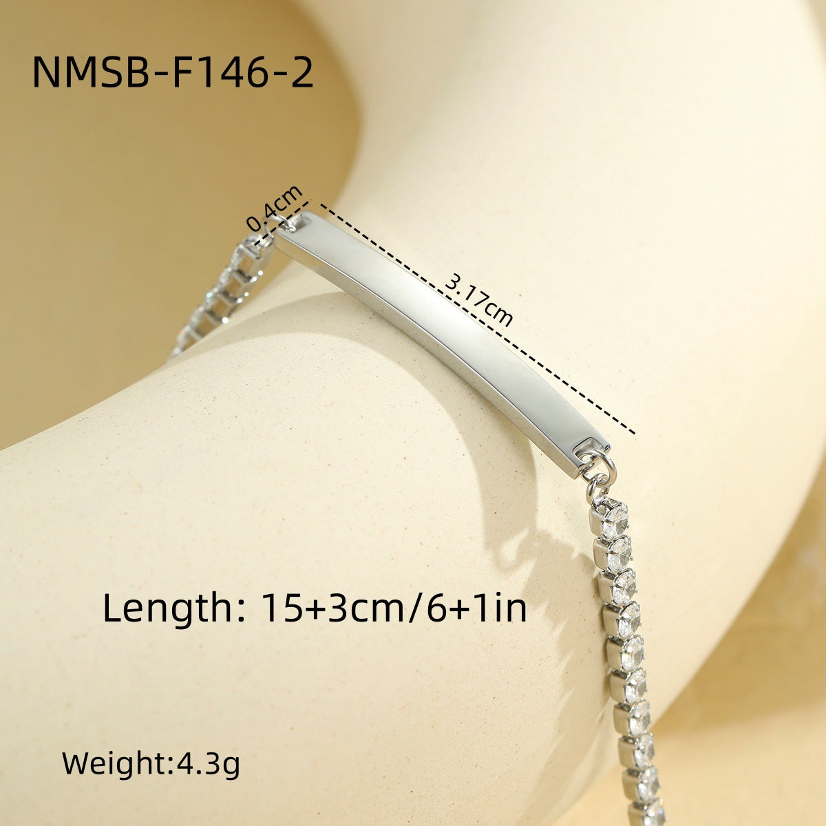 Steel Flat Bracelet