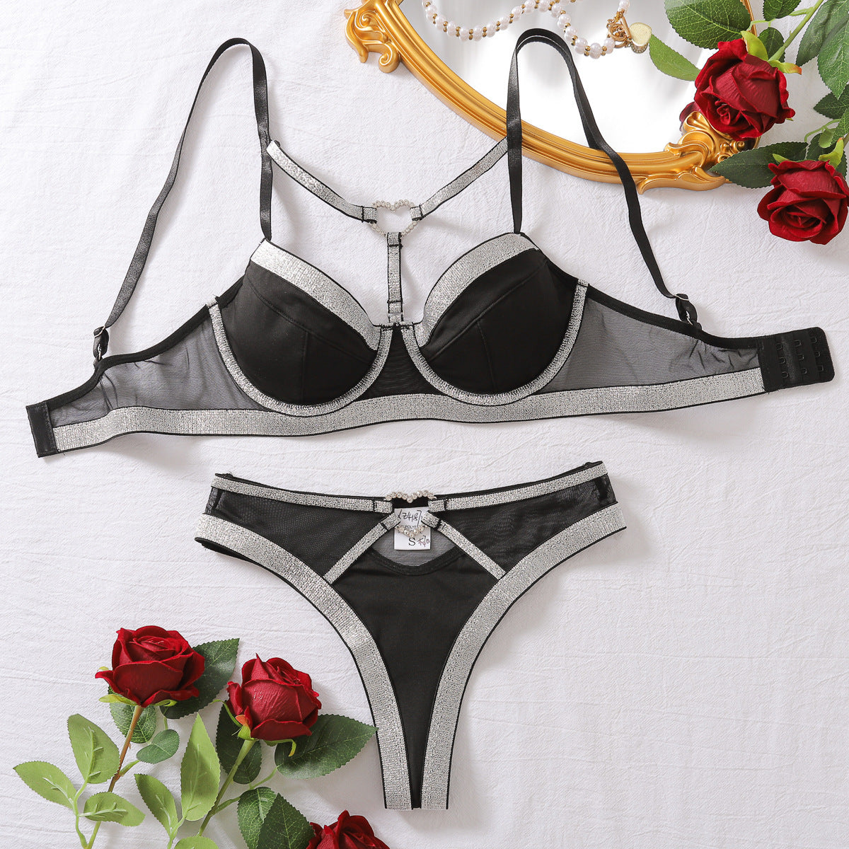 Black and Silver
