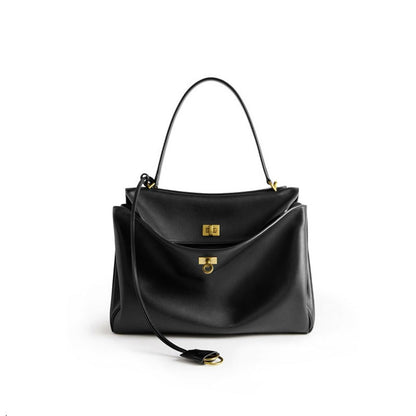 Women Bag Rodeo Bag Large Capacity Office Tote B Home Same Tote Textured One Shoulder Bag - Wanita Store