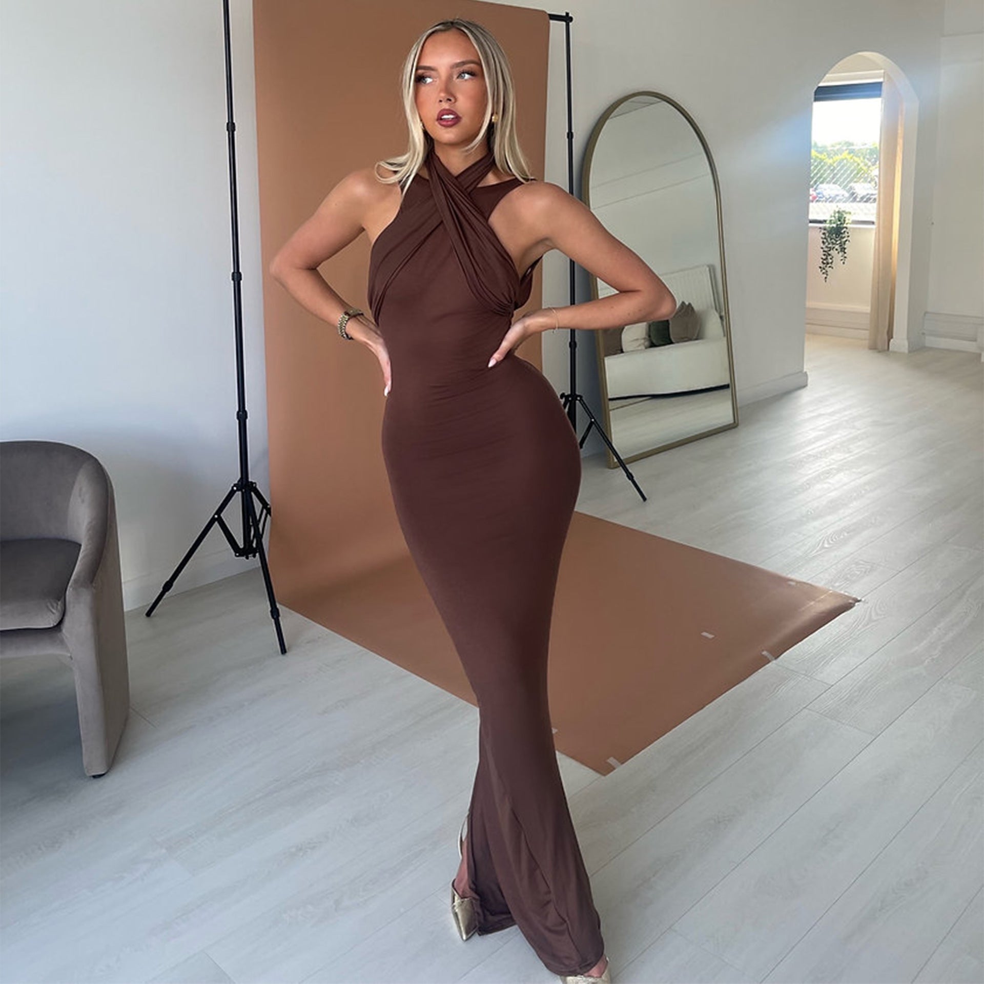 Brown