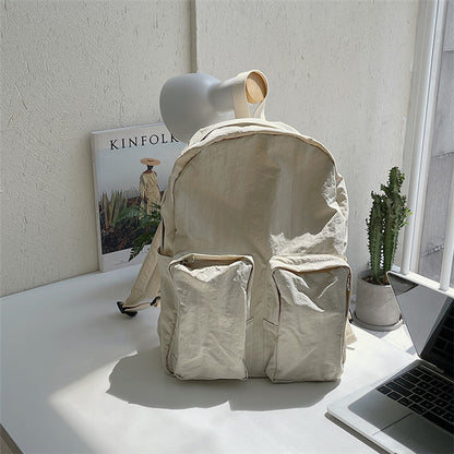 Spring Summer Bags Computer Backpack Schoolgirl Backpack Large Capacity Women Shoulder Bag - Wanita Store